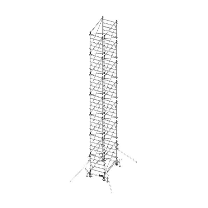 PROFESSIONAL SCAFFOLD TOWER DOGE 80 - 11,14 m