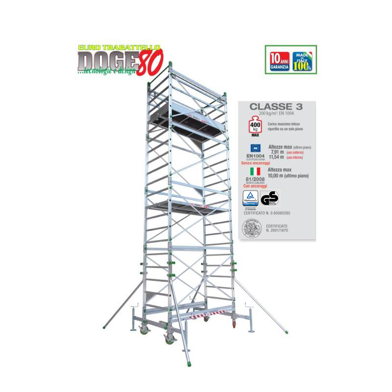 PROFESSIONAL SCAFFOLD TOWER DOGE 80