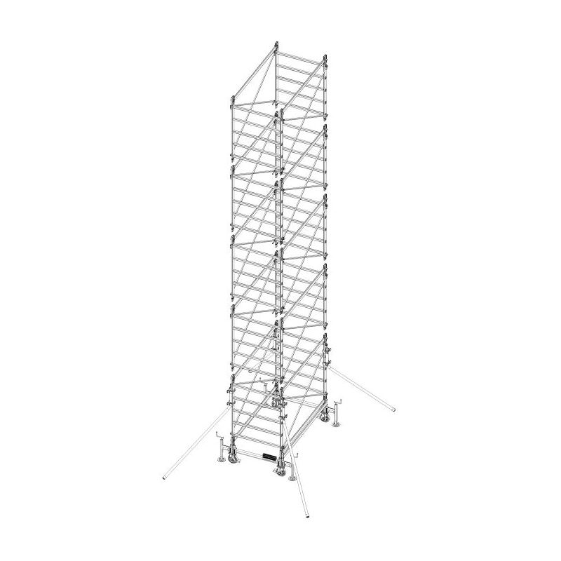 PROFESSIONAL SCAFFOLD TOWER DOGE 80 - 8,14 m
