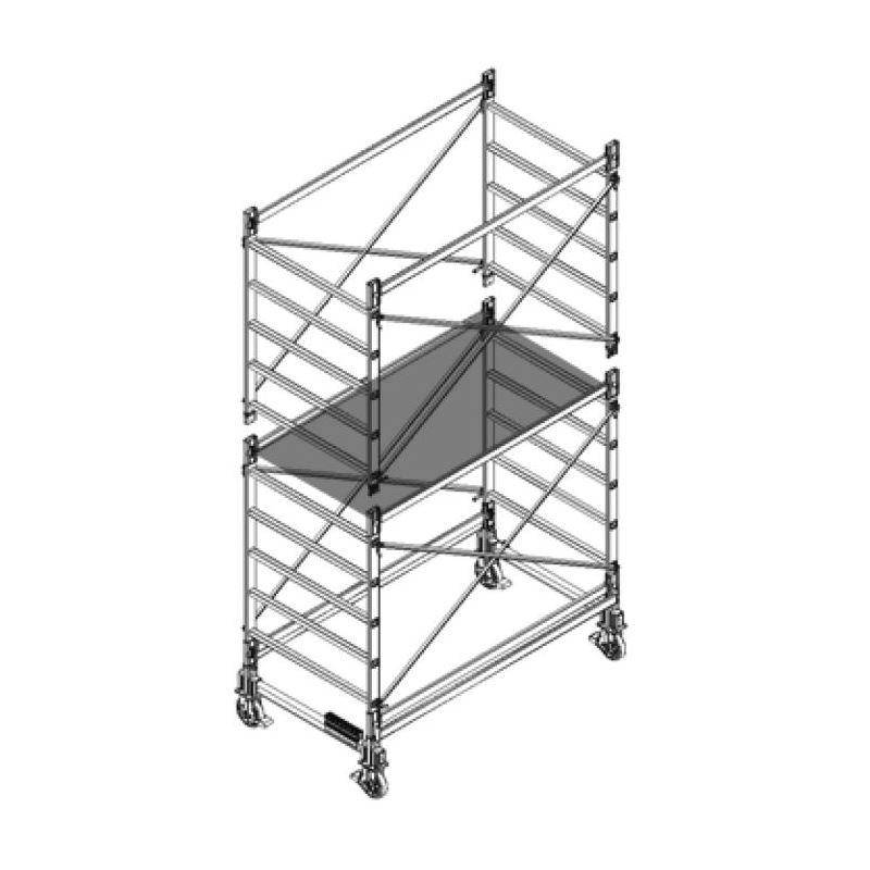 PROFESSIONAL SCAFFOLD TOWER DOGE 80 - 3,64 m