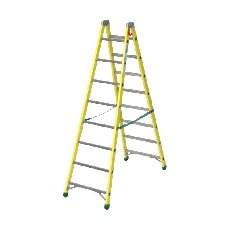 FIBERGLASS DOUBLE-SIDED RUNG STEPLADDER VETROPROF 1 - 2,151 m