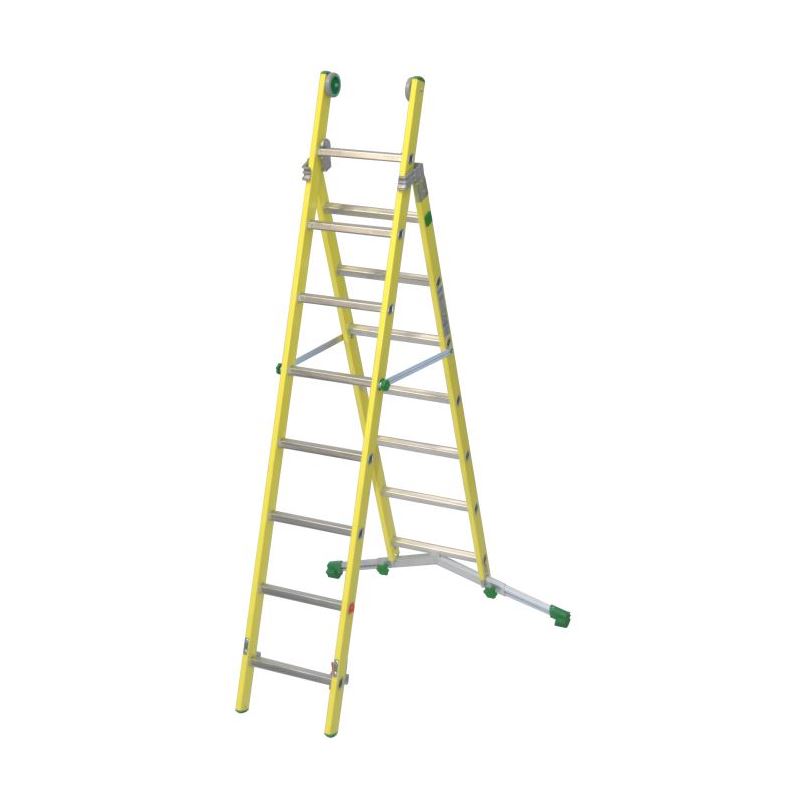 COMBINATION LADDER VETROPRIMA - 2,64 m