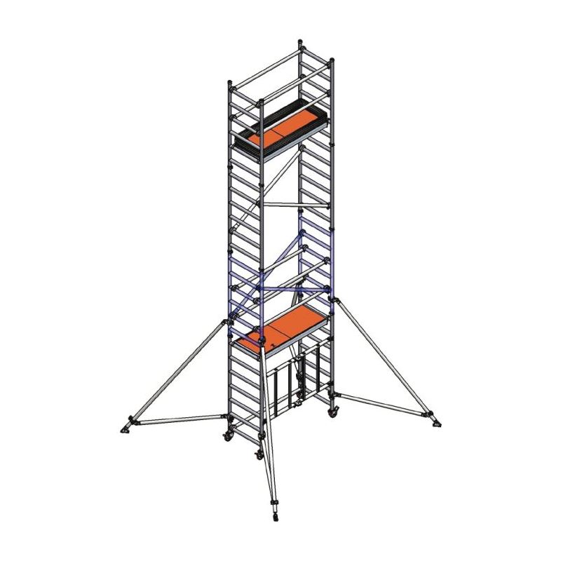 PROFESSIONAL SCAFFOLD TOWER CAPO 1 - 6,62 m