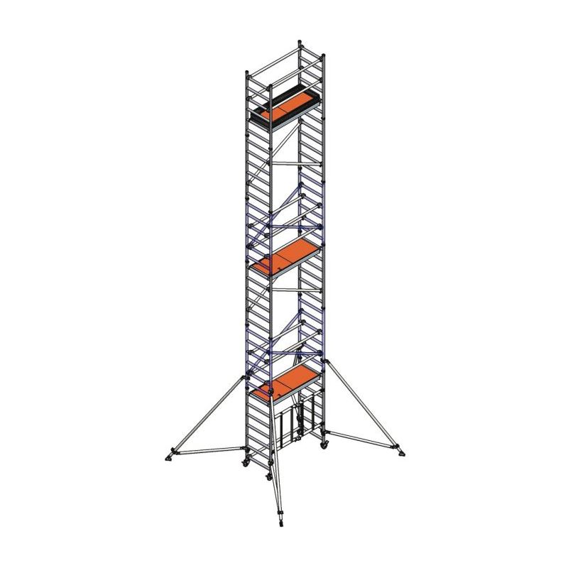 PROFESSIONAL SCAFFOLD TOWER CAPO 1 - 9,74 m