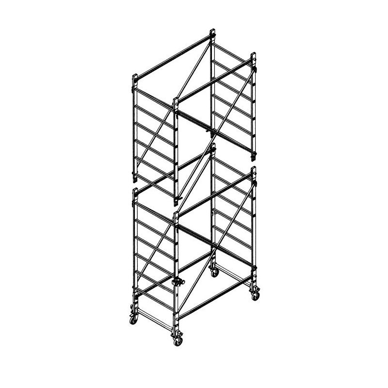 PROFESSIONAL SCAFFOLD TOWER DOGE 65 - 4,1 m