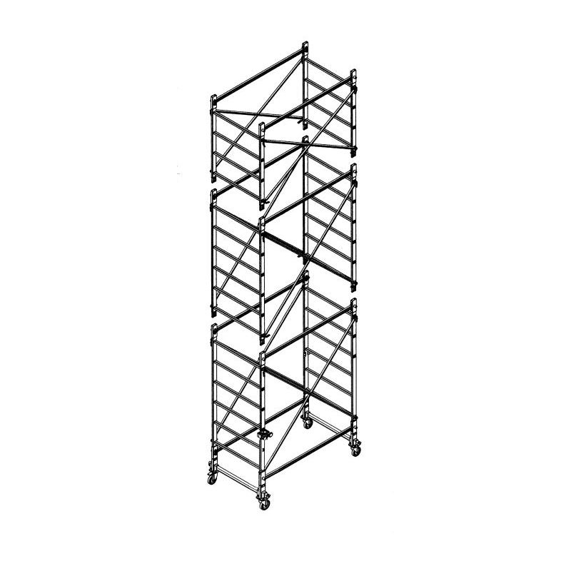 PROFESSIONAL SCAFFOLD TOWER DOGE 65 - 5,3 m