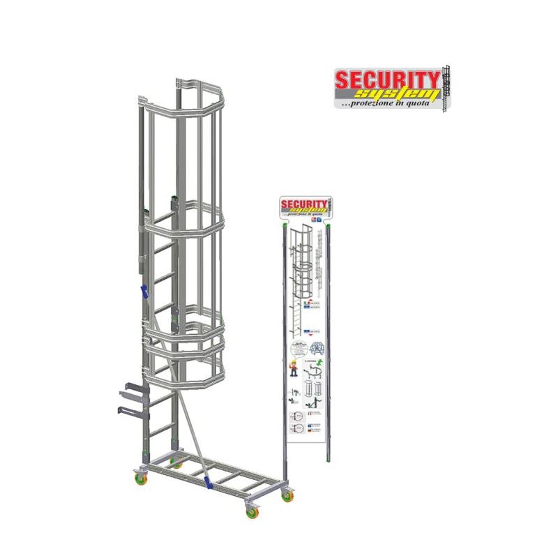 ESPOSITORE SCALA A GABBIA