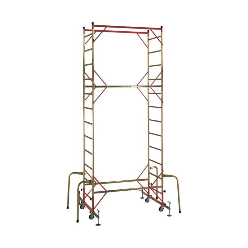 Steel scaffolding