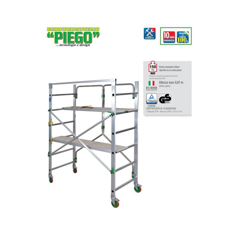 FOLDING SCAFFOLDING PIEGO