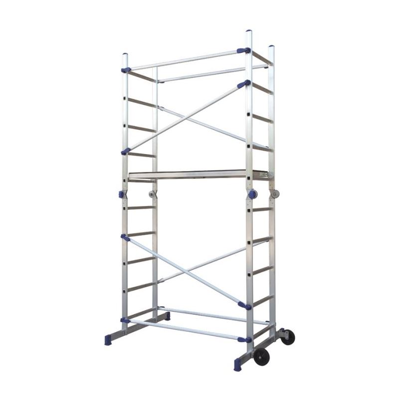 Aluminium scaffolding